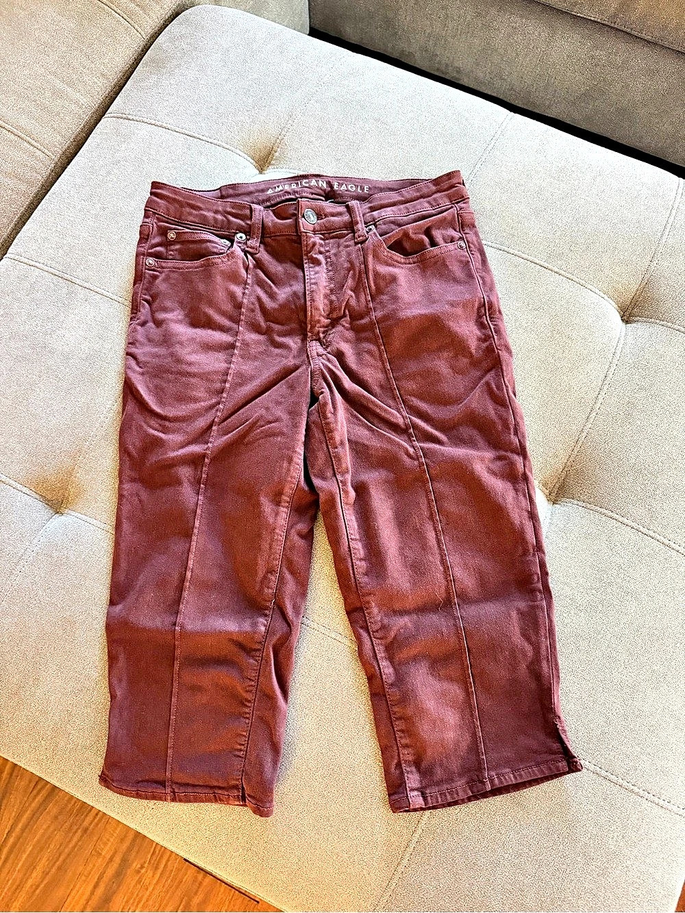 American Eagle Next Level Stretch Capri Jeans